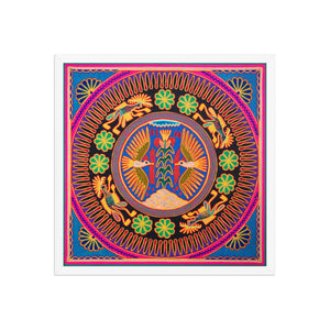 Huichol Yarn Painting Print • L - 120 - Huichol Arts