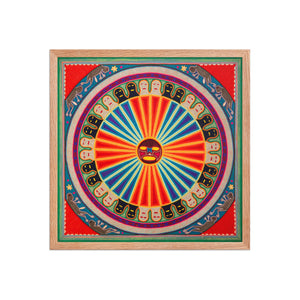 Huichol Yarn Painting Print • L - 126 - Huichol Arts