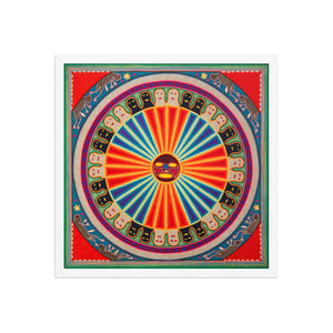 Huichol Yarn Painting Print • L - 126 - Huichol Arts