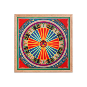 Huichol Yarn Painting Print • L - 126 - Huichol Arts