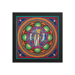 Huichol Yarn Painting Print • L - 127 - Huichol Arts