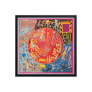 Huichol Yarn Painting Print • L - 129 - Huichol Arts