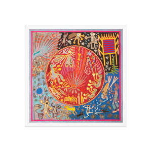 Huichol Yarn Painting Print • L - 129 - Huichol Arts