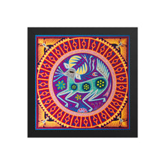 Huichol Yarn Painting Print • L - 130 - Huichol Arts