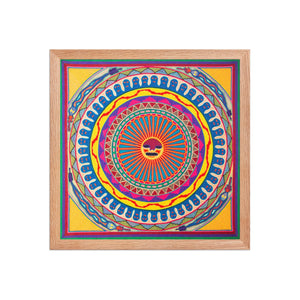 Huichol Yarn Painting Print • L - 134 - Huichol Arts