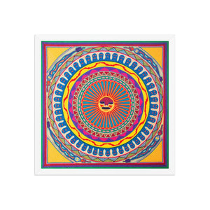 Huichol Yarn Painting Print • L - 134 - Huichol Arts