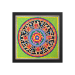 Huichol Yarn Painting Print • L - 135 - Huichol Arts