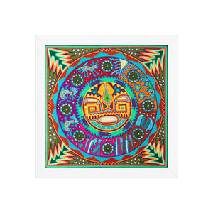 Huichol Yarn Painting Print • L - 136 - Huichol Arts