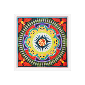 Huichol Yarn Painting Print • L - 138 - Huichol Arts