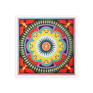 Huichol Yarn Painting Print • L - 138 - Huichol Arts