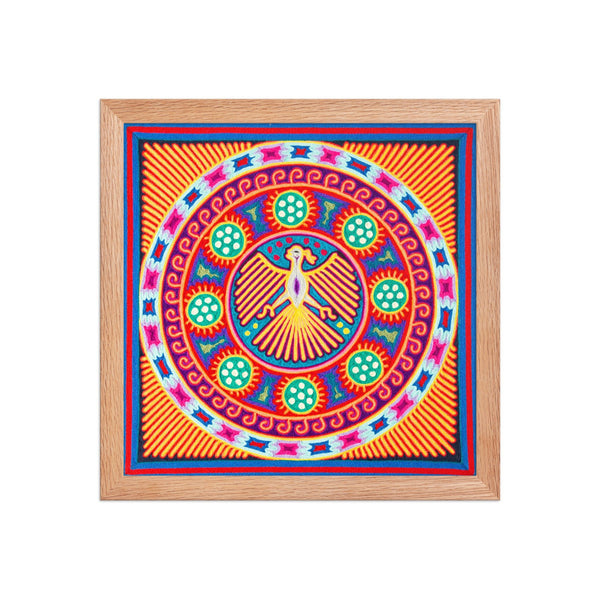 Huichol Yarn Painting Print • L - 140 - Huichol Arts