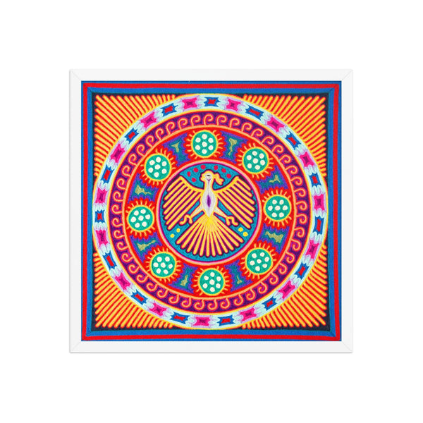 Huichol Yarn Painting Print • L - 140 - Huichol Arts