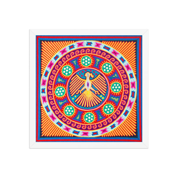 Huichol Yarn Painting Print • L - 140 - Huichol Arts