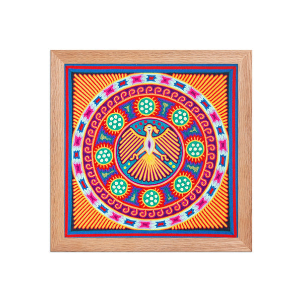 Huichol Yarn Painting Print • L - 140 - Huichol Arts