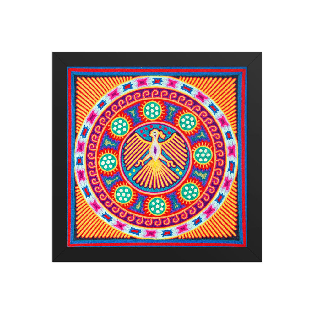 Huichol Yarn Painting Print • L - 140 - Huichol Arts