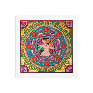 Huichol Yarn Painting Print • L - 141 - Huichol Arts