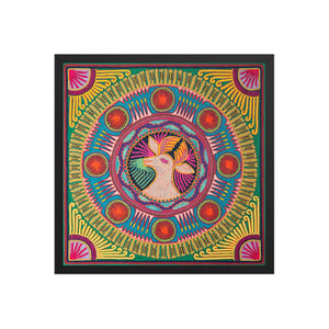 Huichol Yarn Painting Print • L - 141 - Huichol Arts