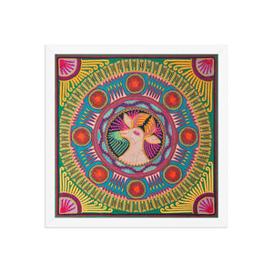 Huichol Yarn Painting Print • L - 141 - Huichol Arts