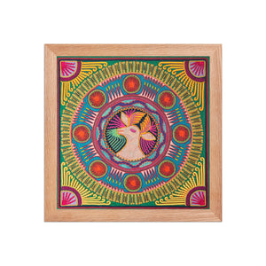 Huichol Yarn Painting Print • L - 141 - Huichol Arts