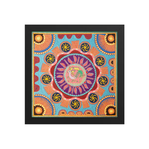 Huichol Yarn Painting Print • L - 142 - Huichol Arts