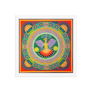 Huichol Yarn Painting Print • L - 143 - Huichol Arts
