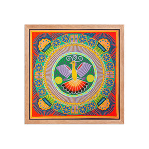 Huichol Yarn Painting Print • L - 143 - Huichol Arts