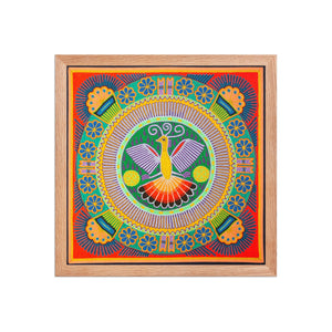 Huichol Yarn Painting Print • L - 143 - Huichol Arts