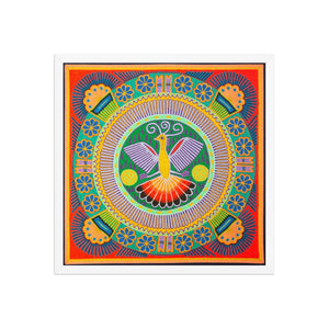 Huichol Yarn Painting Print • L - 143 - Huichol Arts