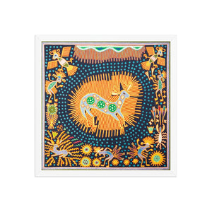 Huichol Yarn Painting Print • L - 144 - Huichol Arts