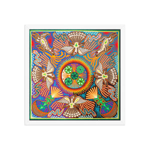 Huichol Yarn Painting Print • L - 145 - Huichol Arts