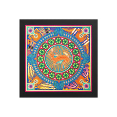 Huichol Yarn Painting Print • L - 146 - Huichol Arts