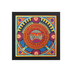 Huichol Yarn Painting Print • L - 147 - Huichol Arts
