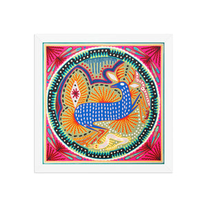 Huichol Yarn Painting Print • L - 148 - Huichol Arts