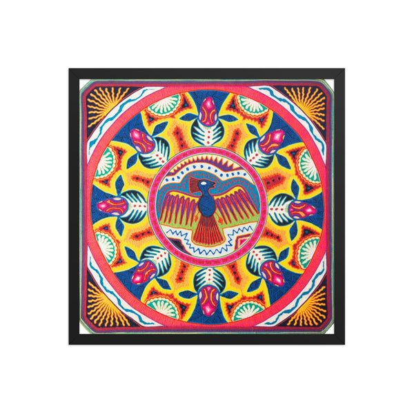 Huichol Yarn Painting Print • L - 150 - Huichol Arts