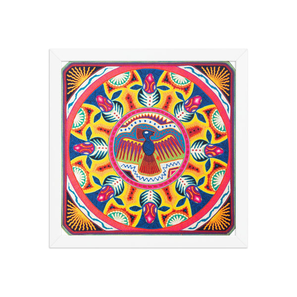 Huichol Yarn Painting Print • L - 150 - Huichol Arts