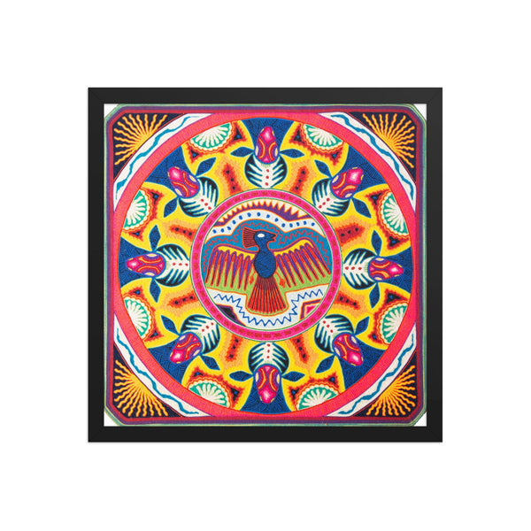 Huichol Yarn Painting Print • L - 150 - Huichol Arts