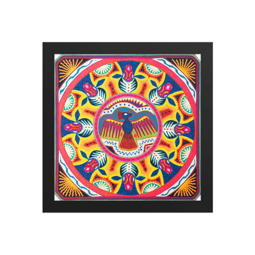 Huichol Yarn Painting Print • L - 150 - Huichol Arts