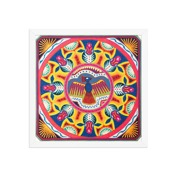 Huichol Yarn Painting Print • L - 150 - Huichol Arts