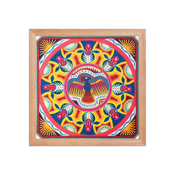 Huichol Yarn Painting Print • L - 150 - Huichol Arts