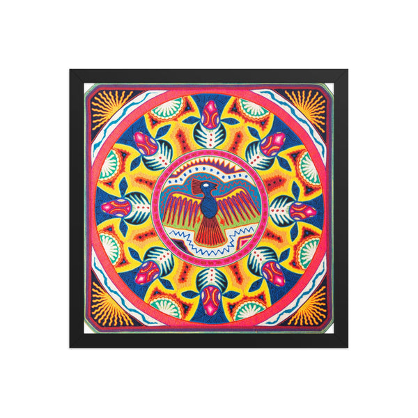 Huichol Yarn Painting Print • L - 150 - Huichol Arts
