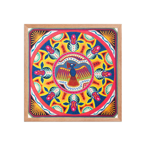 Huichol Yarn Painting Print • L - 150 - Huichol Arts