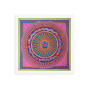 Huichol Yarn Painting Print • L - 151 - Huichol Arts