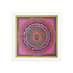 Huichol Yarn Painting Print • L - 151 - Huichol Arts