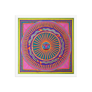 Huichol Yarn Painting Print • L - 151 - Huichol Arts