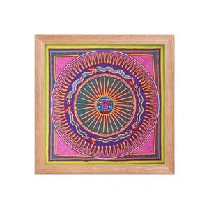 Huichol Yarn Painting Print • L - 151 - Huichol Arts