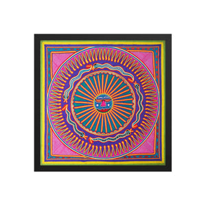 Huichol Yarn Painting Print • L - 151 - Huichol Arts