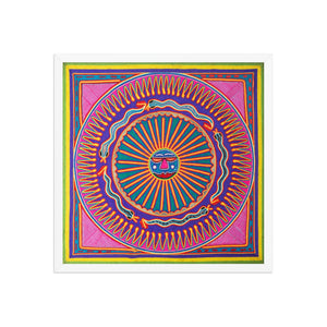 Huichol Yarn Painting Print • L - 151 - Huichol Arts