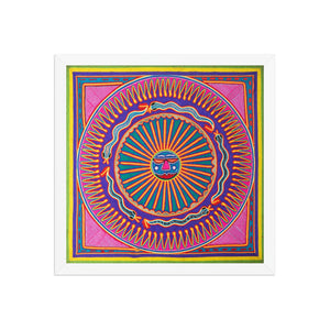 Huichol Yarn Painting Print • L - 151 - Huichol Arts