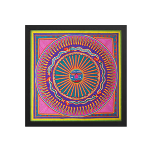 Huichol Yarn Painting Print • L - 151 - Huichol Arts