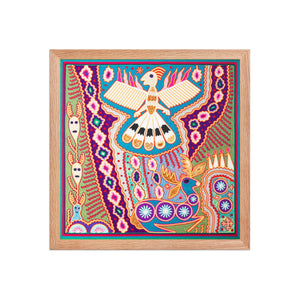 Huichol Yarn Painting Print • L - 152 - Huichol Arts